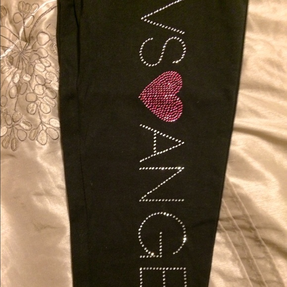 - V🎀Secret Angel Sequin leggings sz S - Picture 2 of 4